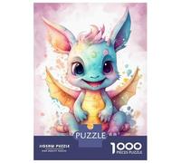Jigsaw Puzzles for Adults1000 Pieces My Little Dragon Friend Puzzle for Adults Brain Teaser Game A Work of Art Fun Activities at Home 38x26cm/1000pcs