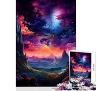 Jigsaw Puzzles for Adults1000 Pieces Nature And Amazing Galaxy Shared Joyful Family Experience Wonderful Christmas Surprise Gifts (38x26cm)