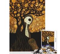 Jigsaw Puzzles for Adults1000 Pieces One with Tree Family Games Suitable for Couples Toy Wall Decor Fun Activities at Home (50X75cm)