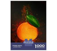 Jigsaw Puzzles for Adults1000 Pieces Orange Fruit Adult Puzzles Relaxing Games But Fun And Humorous Fun Activities at Home 38x26cm/1000pcs