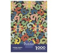 Jigsaw Puzzles for Adults1000 Pieces Owen Jones Chinese Floral Pattern Puzzle for Adults Brain Teaser Game A Work of Art Fun Activities at Home 70x50cm/1000pcs