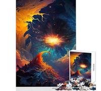 Jigsaw Puzzles for Adults1000 Pieces Painted Universe Shared Joyful Family Experience Wonderful Christmas Surprise Gifts (50x75cm)
