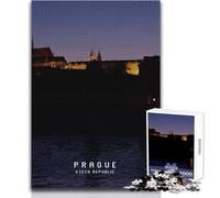 Jigsaw Puzzles for Adults1000 Pieces Prague Educational Family Game Perfect Decoration Art Work Gift Size 50x75cm