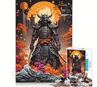Jigsaw Puzzles for Adults1000 Pieces Samurai Japanese, Relax Games, Staycation Kill Time, Great Gift for Gaming 50x75cm