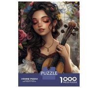 Jigsaw Puzzles for Adults1000 Pieces Songstress Aura Puzzle for Adults Brain Teaser Game A Work of Art Fun Activities at Home 70x50cm/1000pcs
