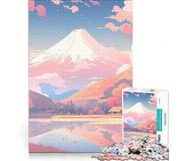 Jigsaw Puzzles for Adults1000 Pieces Spring Mountain Breezes, Hands-on Game, Decompressing Intellectual, Suitable for Desktop Decoration 50x75cm