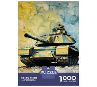 Jigsaw Puzzles for Adults1000 Pieces Tank Leopard Jigsaws for Adults Hands-on Game Enhance Memory Fun Activities at Home 70x50cm/1000pcs