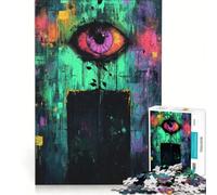 Jigsaw Puzzles for Adults1000 Pieces The All-Seeing Gateway Brain Teaser Game Pattern Assembly Great Gift for Gaming 38x52cm