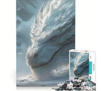 Jigsaw Puzzles for Adults1000 Pieces The Dragon Trainer Brain Teaser Game Pattern Assembly Great Gift for Gaming 38x26cm