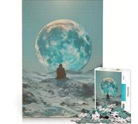 Jigsaw Puzzles for Adults1000 Pieces The Fantasy Gods Brain Teaser Game Pattern Assembly Great Gift for Gaming 38x52cm