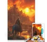 Jigsaw Puzzles for Adults1000 Pieces The Kingdom's Twilight Impossible Game Fun at Home Activities Christmas Birthday Gifts 38x26cm