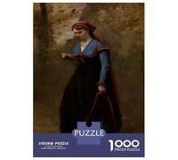 Jigsaw Puzzles for Adults1000 Pieces The Reader 1868 Jigsaw for Adults Family Game Wall Decoration Challenging Game Gifts 70x50cm/1000pcs