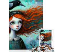 Jigsaw Puzzles for Adults1000 Pieces The Silent Messenger Practical Game Hand Speed Race Educational Toy for Is Ideal As A Gifts (38X26CM)