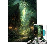 Jigsaw Puzzles for Adults1000 Pieces The Whispering Vale Jigsaw Puzzle Relaxing Games Staycation Kill Time Fun at Home Activities, (Size 38x52cm)
