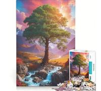Jigsaw Puzzles for Adults1000 Pieces Tree Of Life, Hands-on Game, Decompressing Intellectual, Suitable for Desktop Decoration 38x52cm