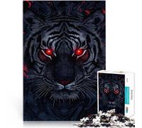 Jigsaw Puzzles for Adults2000 Piece Fantasy Tiger Made of cardboard for age 14+ Puzzle game Offered as gifts for the whole family。size:70x100cm/27.5x39.3inch