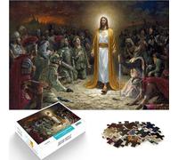 Jigsaw Puzzles for Adults2000 Piece We all love Jesus Made of cardboard,for ages 14 and over Anti-stress educational toy Unique Home Decorations and Gifts。size:70x100cm/27.5x39.3inch