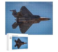 Jigsaw Puzzles for Adults300 PCS Air Force F22 Jet War Jigsaws for Adults Family Games Presents for Women Unique Birthday And Gifts 300 PCS