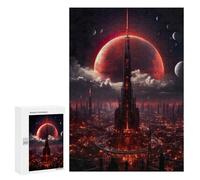 Jigsaw Puzzles for Adults300 PCS Alien Universe Puzzle for Adults DIY Toys Staycation Kill Time Fun at Home Activities, 300 PCS