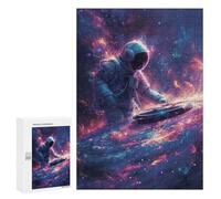 Jigsaw Puzzles for Adults300 PCS Astronaut Space Dj Jigsaws for Adults DIY Toys Wall Art Unique Birthday And Xmas Gifts 300 PCS