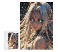 Jigsaw Puzzles for Adults300 PCS Beautiful Elf Queen Jigsaw for Adults Brain Teaser Game Pattern Assembly Unique Birthday And Gifts 300 PCS