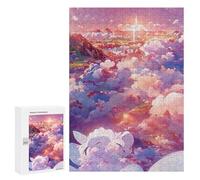 Jigsaw Puzzles for Adults300 PCS Cloud Dreamscape Puzzle for Adults Fun Games Wall Decoration Deal As Gifts for The Whole Family 300 PCS