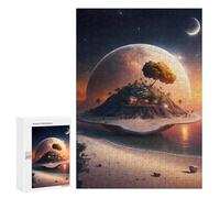 Jigsaw Puzzles for Adults300 PCS Dome Island Paradise Adult Jigsaw Puzzle Hands-on Game But Fun And Humorous Stress Reduction Gifts 300 PCS