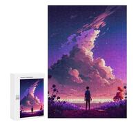 Jigsaw Puzzles for Adults300 PCS Field Dreams A Whimsical Journey Adult Jigsaw Puzzle Hands-on Game But Fun And Humorous Stress Reduction Gifts 300 PCS