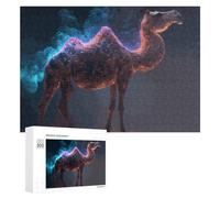 Jigsaw Puzzles for Adults300 PCS Galactic Camel Cosmic Artwork -5 Teenagers Puzzles Anti-Stress Toys Presents for Women Fun Activities at Home 300 PCS