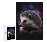 Jigsaw Puzzles for Adults300 PCS Galactic Hedgehog Art Print-1 Jigsaw for Adults Brain Teaser Game Pattern Assembly Unique Birthday And Gifts 300 PCS
