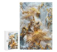 Jigsaw Puzzles for Adults300 PCS Golden Tree Mountain Art Jigsaw for Adults Brain Teaser Game Pattern Assembly Unique Birthday And Gifts 300 PCS