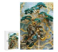 Jigsaw Puzzles for Adults300 PCS Golden Tree of Harmony Art Adult Jigsaw Puzzle Family Games Difficult Challenge Fun Activities at Home 300 PCS