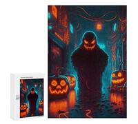 Jigsaw Puzzles for Adults300 PCS Halloween Ghostly Night Adult Jigsaw Puzzle Hands-on Game But Fun And Humorous Stress Reduction Gifts 300 PCS