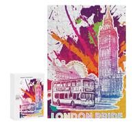 Jigsaw Puzzles for Adults300 PCS London Pride 01 Puzzle for Adults Fun Games Wall Decoration Deal As Gifts for The Whole Family 300 PCS