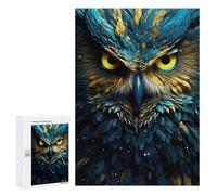 Jigsaw Puzzles for Adults300 PCS Neon Owl Teenagers Puzzles Relaxing Games For Family Fun Fun Activities at Home 300 PCS