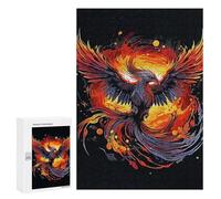 Jigsaw Puzzles for Adults300 PCS Phoenix Mystic Adult Jigsaw Puzzle Family Games Difficult Challenge Fun Activities at Home 300 PCS