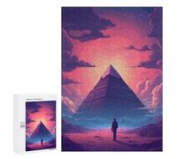 Jigsaw Puzzles for Adults300 PCS Pyramids Egypt Jigsaw for Adults Brain Teaser Game Pattern Assembly Unique Birthday And Gifts 300 PCS