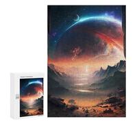 Jigsaw Puzzles for Adults300 PCS Rocky Twilight Planet Adult Jigsaw Family Game Staycation Kill Time for Birthday, Chrismas 300 PCS