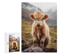 Jigsaw Puzzles for Adults300 PCS Scottish Highland Cows Jigsaws for Adults DIY Toys Wall Art Unique Birthday And Xmas Gifts 300 PCS