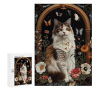 Jigsaw Puzzles for Adults300 PCS Turkish Van Adult Jigsaw Puzzle Hands-on Game But Fun And Humorous Stress Reduction Gifts 300 PCS