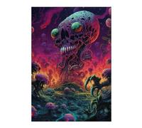 Jigsaw Puzzles for Adults38x26cm/1000pcs Alien Extraterrestrial Landscape Jigsaws for Adults Fun Games Birthday Present Christmas Birthday Gifts 38x26cm/1000pcs