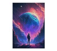 Jigsaw Puzzles for Adults38x26cm/1000pcs Journey to The Cosmic Frontier Jigsaws for Adults Fun Games Birthday Present Christmas Birthday Gifts 38x26cm/1000pcs