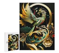 Jigsaw Puzzles for Adults500 PCS Abstract Phoenix Adult Puzzles Brain Teaser Game Home Decoration Help The Brain Exercise 500 PCS