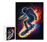 Jigsaw Puzzles for Adults500 PCS Astro on Fire 3 Adult Jigsaw Family Game Staycation Kill Time for Birthday, Chrismas 500 PCS