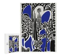 Jigsaw Puzzles for Adults500 PCS Barcelona Architecture Abstract Art Teenagers Puzzles Relaxing Games For Family Fun Fun Activities at Home 500 PCS