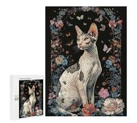 Jigsaw Puzzles for Adults500 PCS Cornish Rex Adult Jigsaw Puzzle Hands-on Game But Fun And Humorous Stress Reduction Gifts 500 PCS