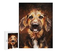 Jigsaw Puzzles for Adults500 PCS Dog Splatter Jigsaws for Adults DIY Toys Wall Art Unique Birthday And Xmas Gifts 500 PCS