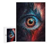 Jigsaw Puzzles for Adults500 PCS Eerie Eye Fantasy Artwork Puzzle for Adults Fun Games Wall Decoration Deal As Gifts for The Whole Family 500 PCS