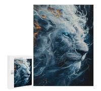 Jigsaw Puzzles for Adults500 PCS Electric Lion Energy Art Print Jigsaw for Adults Brain Teaser Game Pattern Assembly Unique Birthday And Gifts 500 PCS