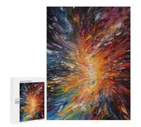 Jigsaw Puzzles for Adults500 PCS Explosion of Colors -1 Puzzle for Adults Fun Games Wall Decoration Deal As Gifts for The Whole Family 500 PCS